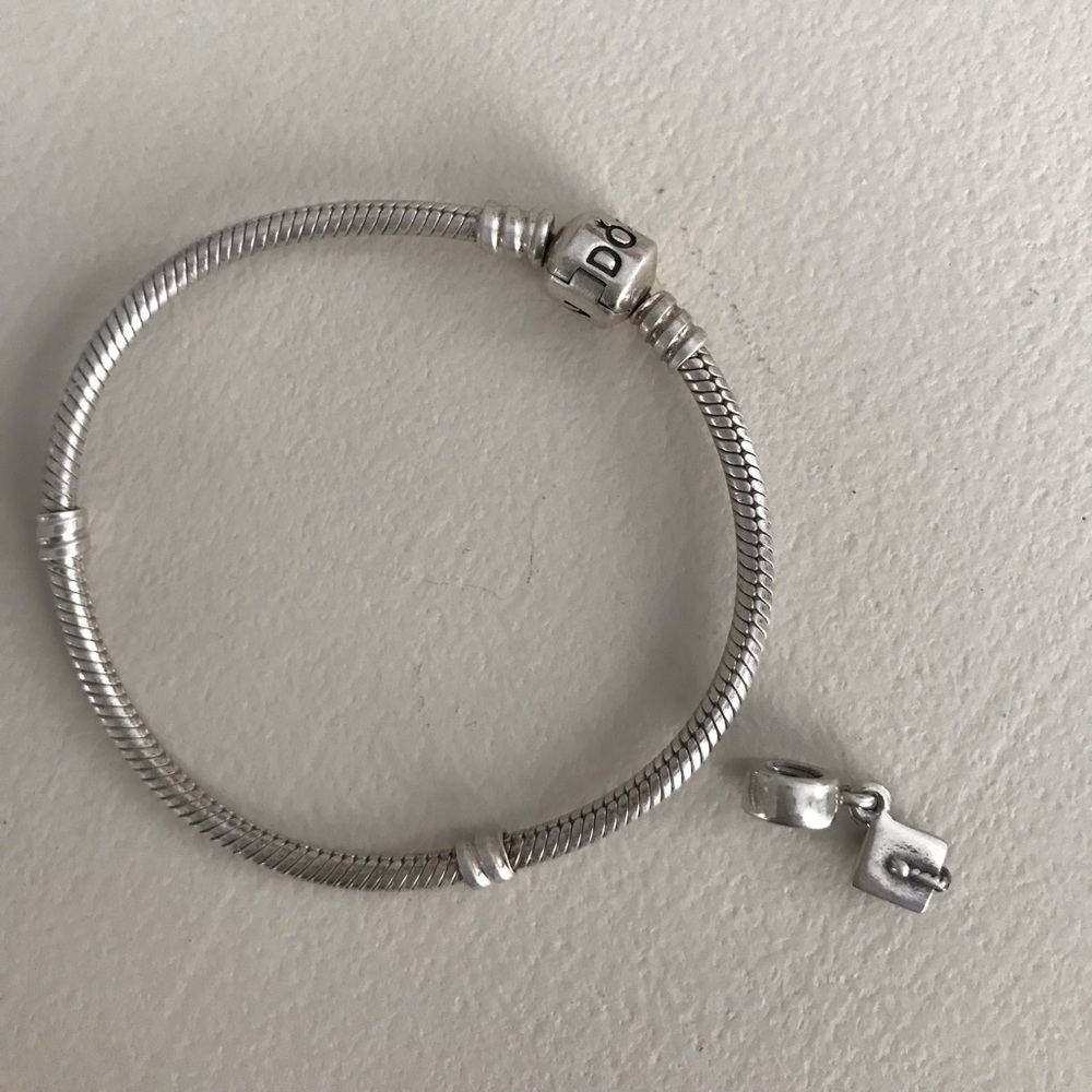 Pandora snake charm bracelet